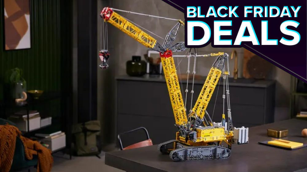 The Lego Technic Liebherr Crawler Crane Set Is Discounted To Its Lowest-Ever Price