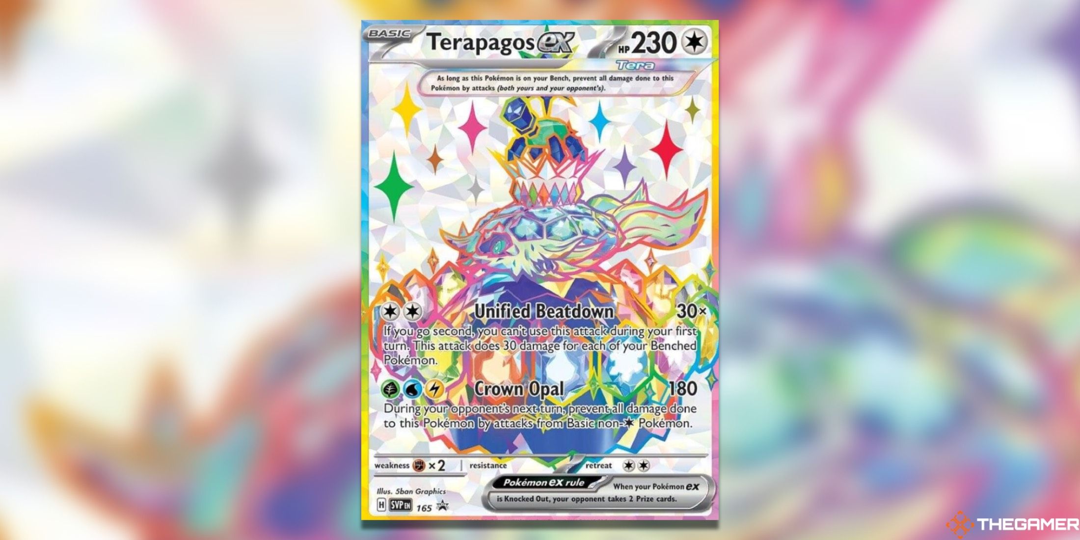 The Terapagos Promo from the Pokemon TCG.