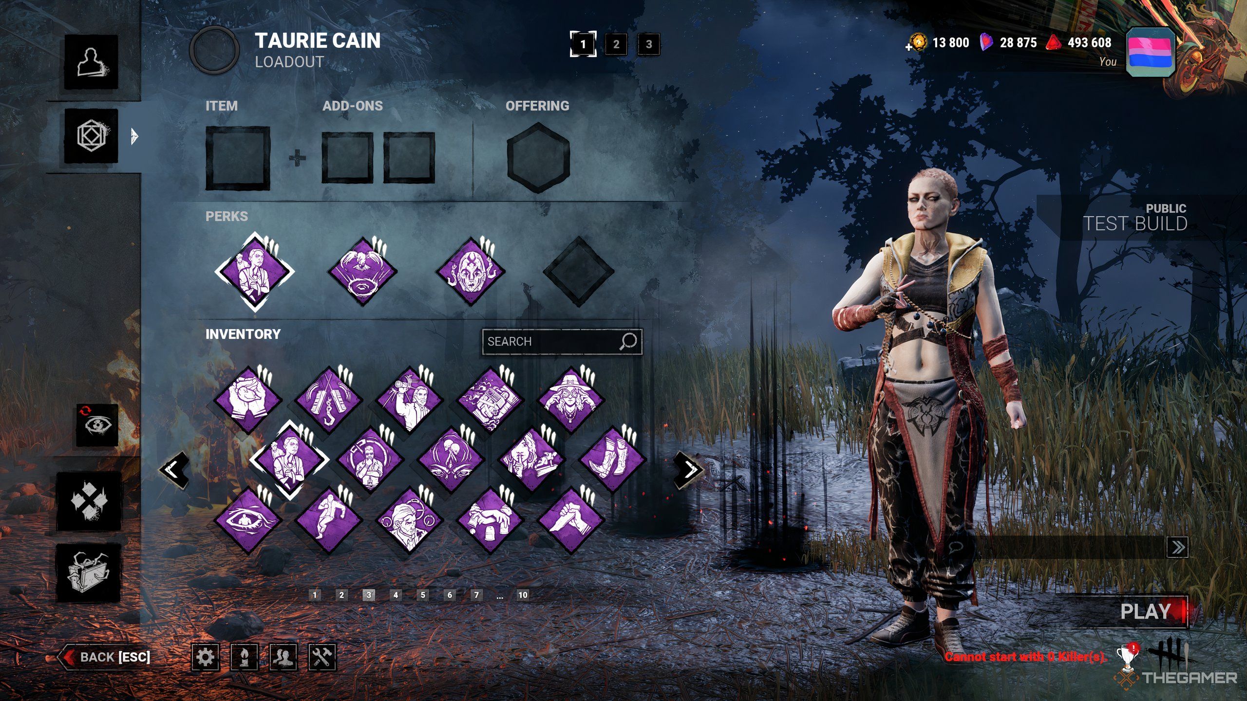 Taurie Cain's unique Perks from Dead by Daylight.