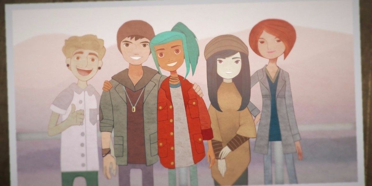 Oxenfree Characters posing for a photo