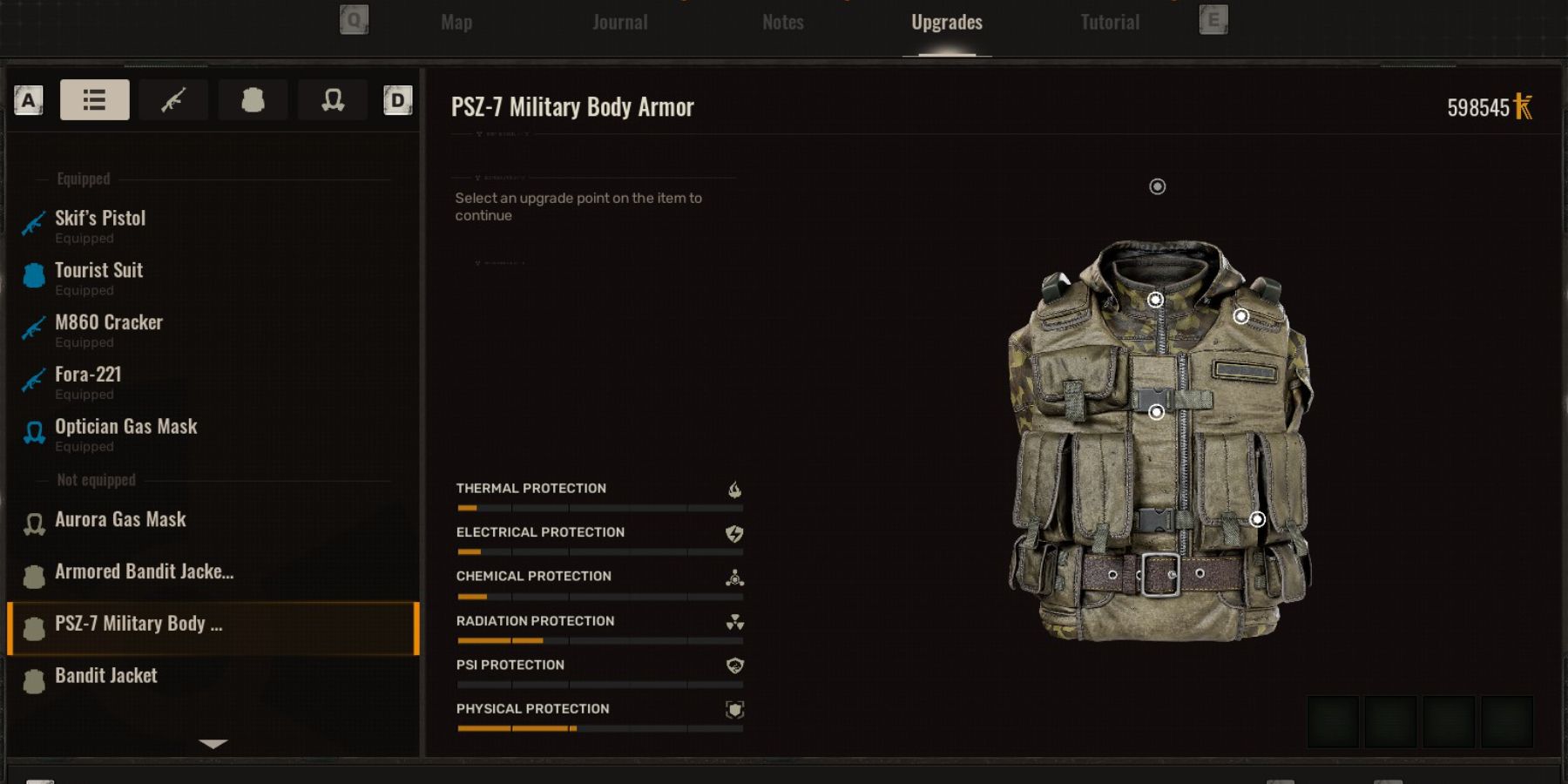 PSZ-7 Military Body Armor STALKER 2