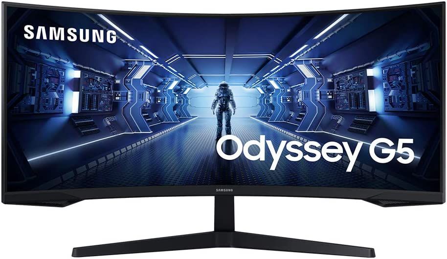 Samsung 34 Inch Odyssey G5 Ultrawide Gaming Monitor