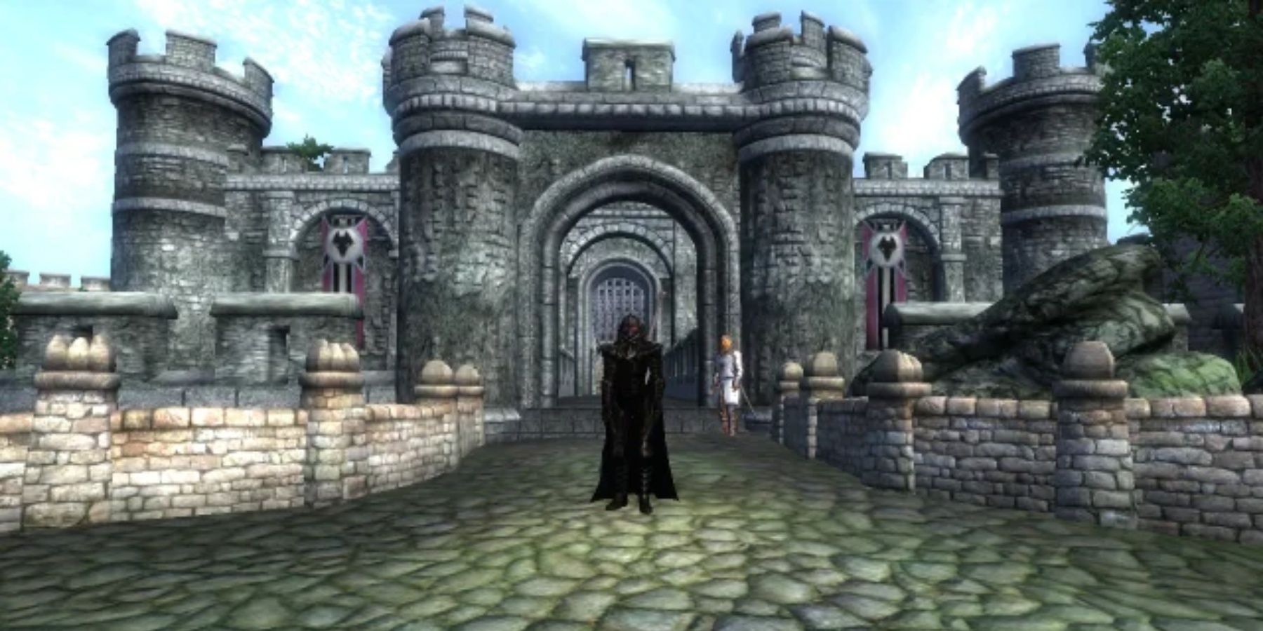 Kvatch Rebuilt in Elder Scrolls 4 Oblivion