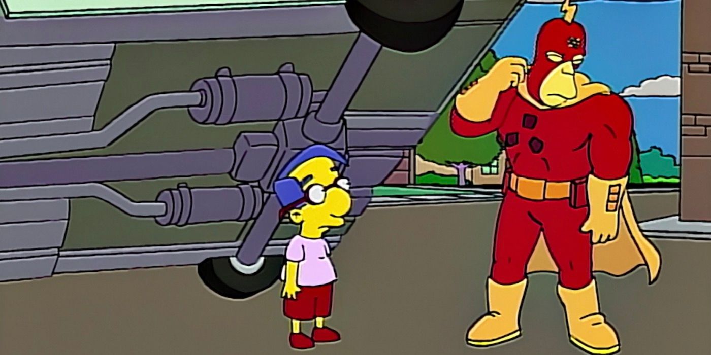 milhouse radioactive man the simpsons