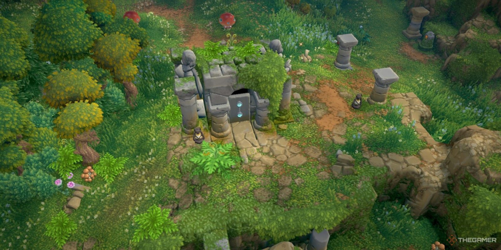 How To Unlock The Ancient Forest Temple In Luma Island