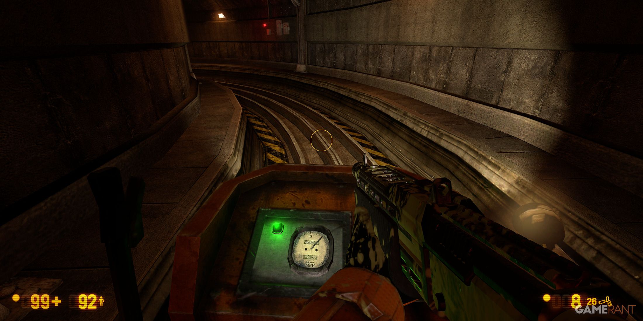 Screenshot from On A Rail Chapter in Black Mesa