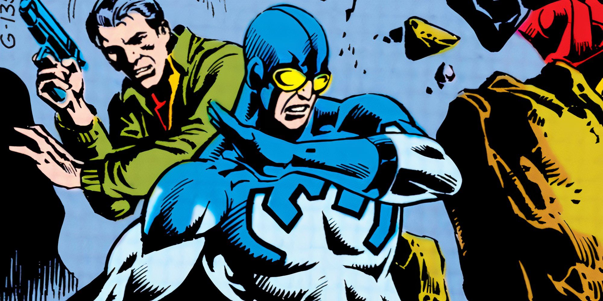 Ted Kord as the second Blue Beetle in Blue Beetle #15