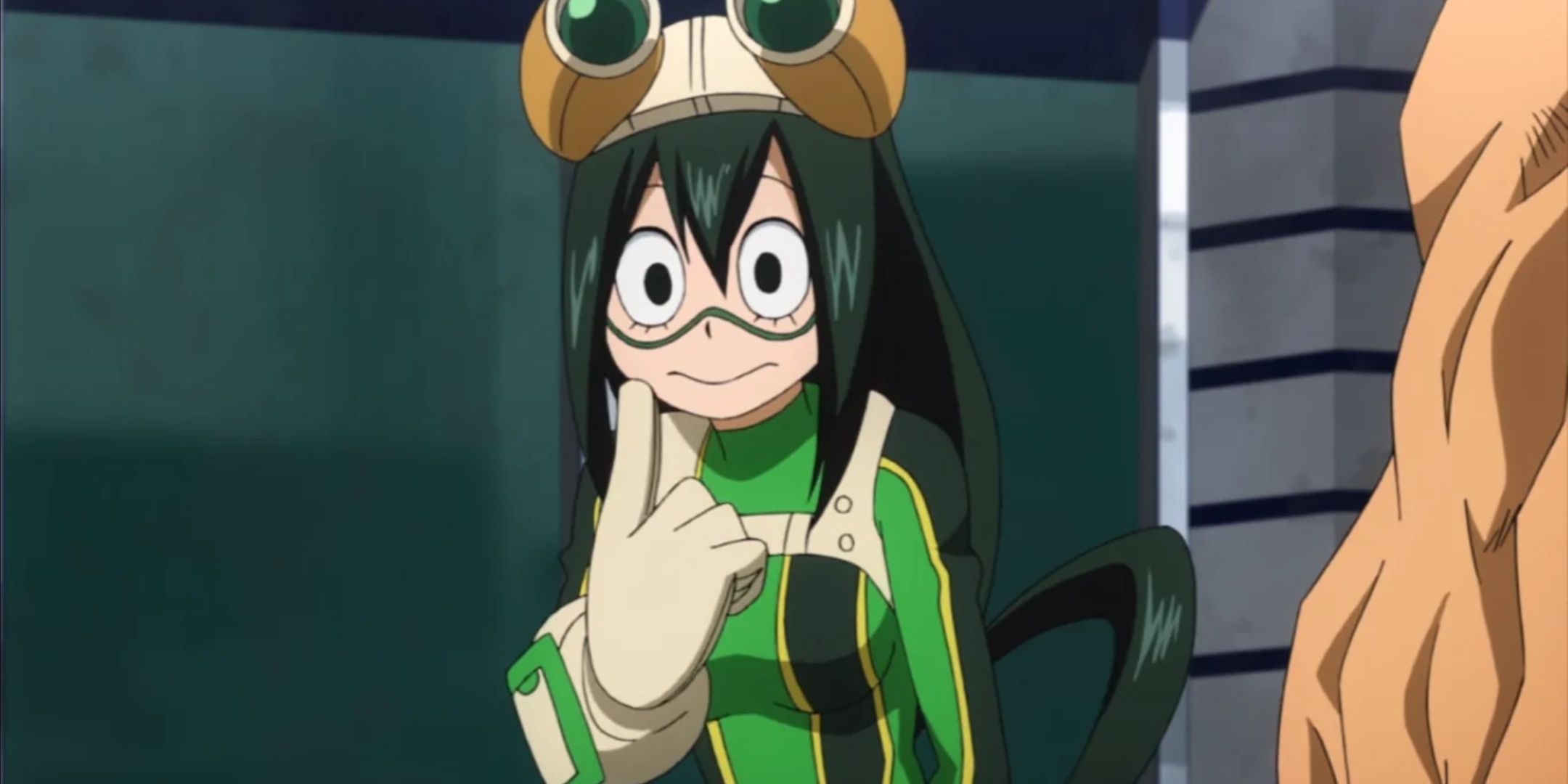 Tsuyu Asui in My Hero Academia.