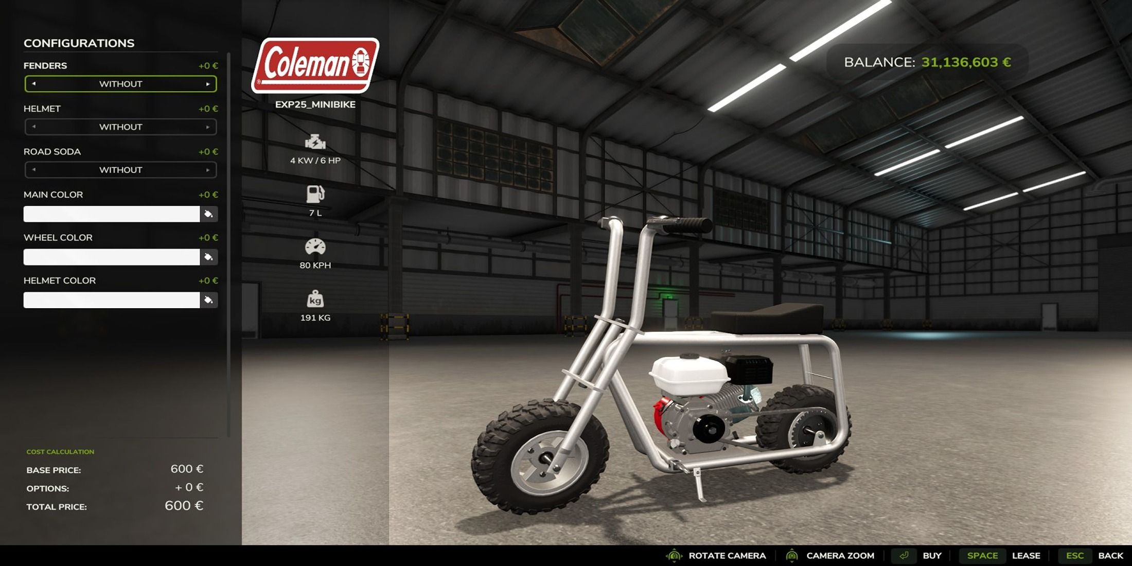 Mini Motorbike Mod Farming Simulator 25