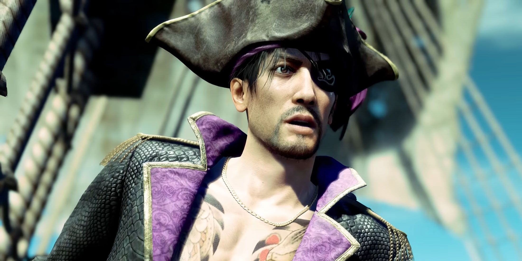 Like a Dragon Pirate Yakuza in Hawaii Captain Goro Majima