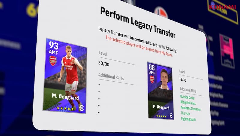 Legacy Transfers