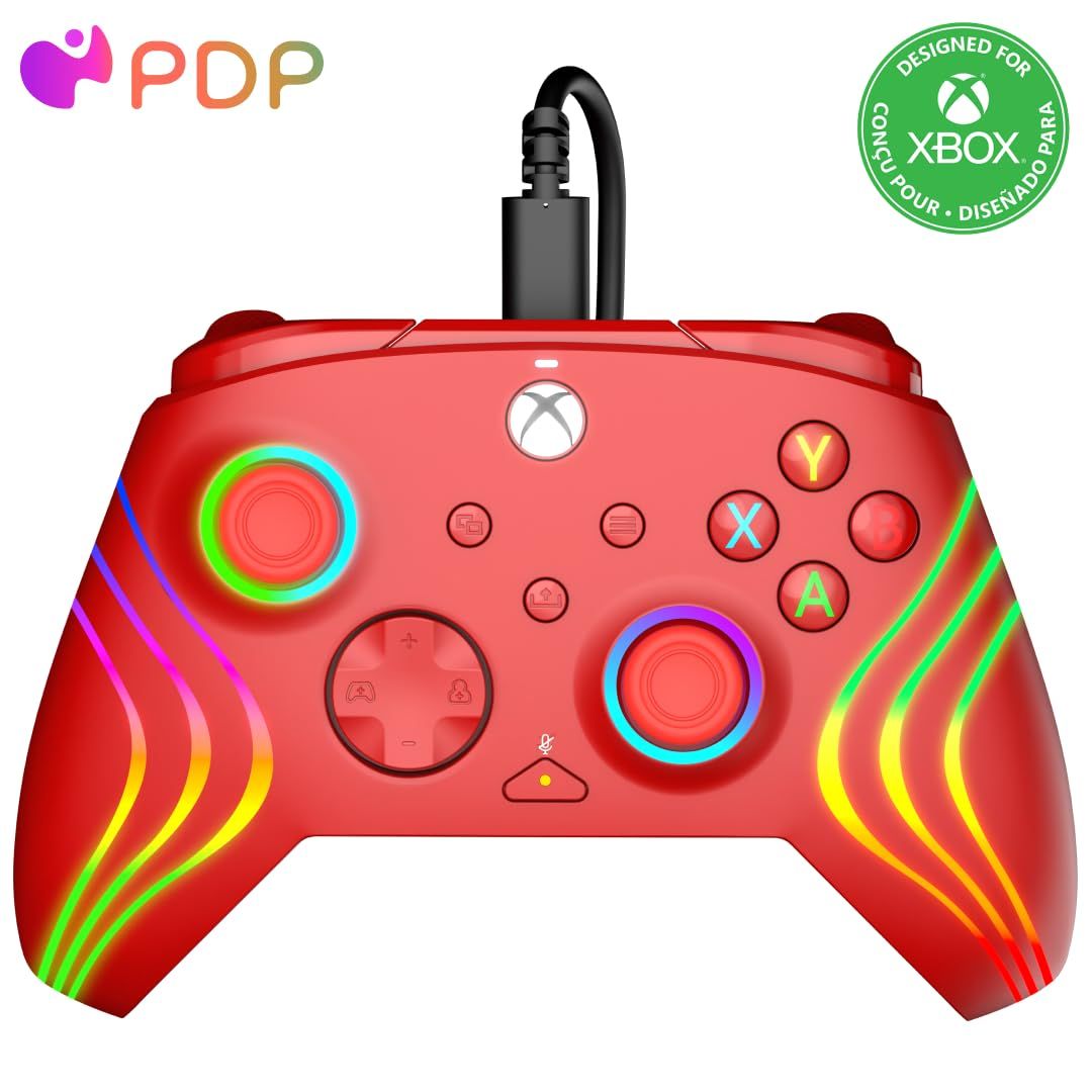 PDP Gaming Afterglow™ Wave Enhanced Wired Controller for Xbox