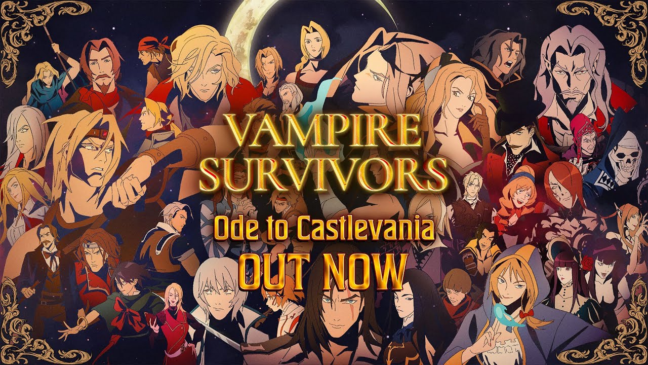 Vampire Survivors: Ode to Castlevania | Launch Trailer | OUT NOW - YouTube