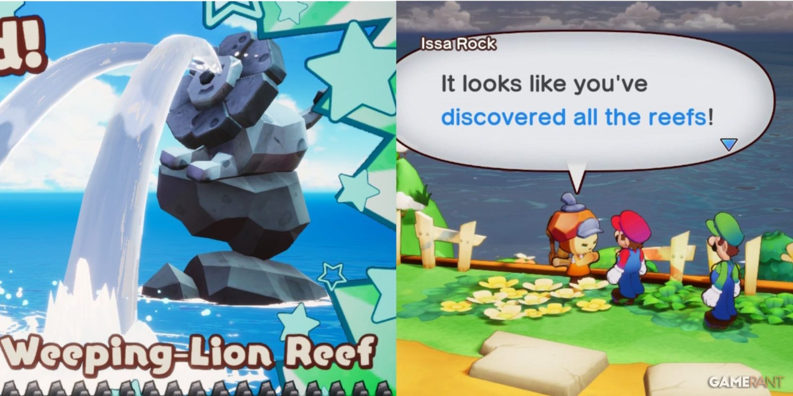 All Hidden Reef Locations In Mario & Luigi Brothership