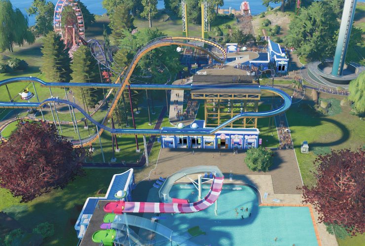 All Objectives In The Sky's The Limit Scenario In Planet Coaster 2