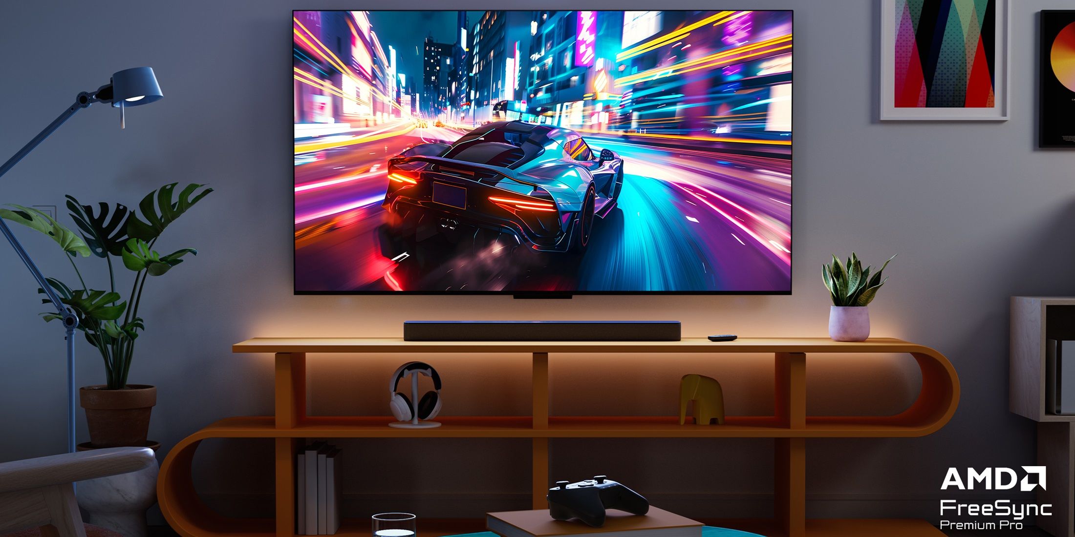 Amazon Omni Mini LED Fire TV Gaming Banner