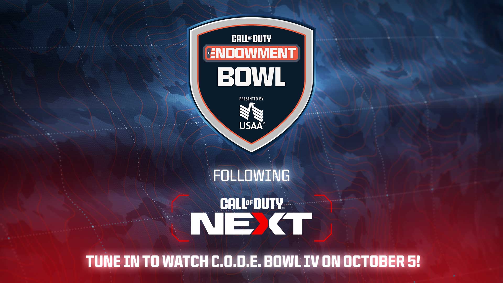 Announcing the Call of Duty Endowment [C.O.D.E.] Bowl IV Presented by USAA on October 5