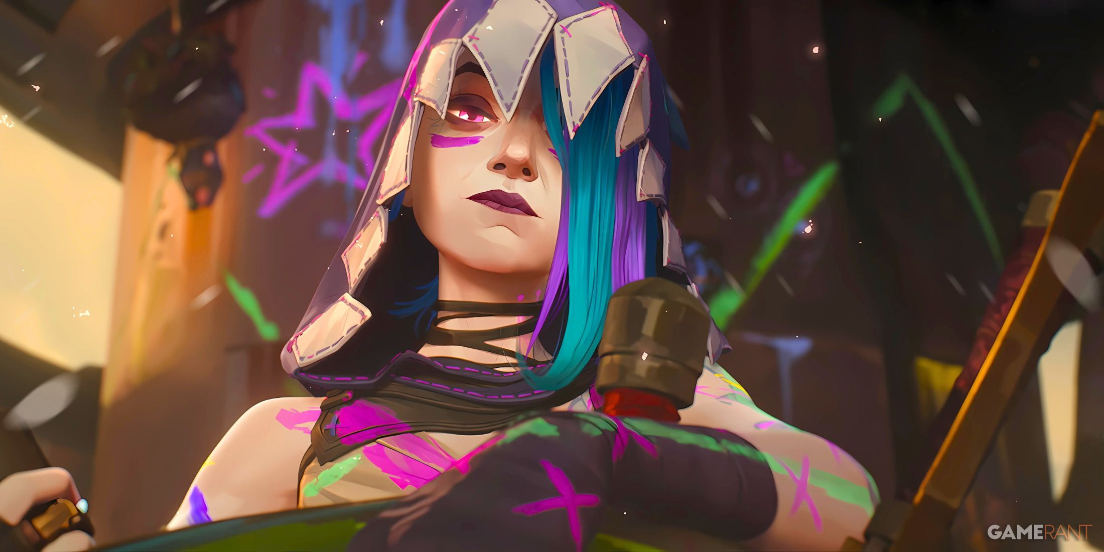 Arcane Season 2 Jinx GameRant Visual