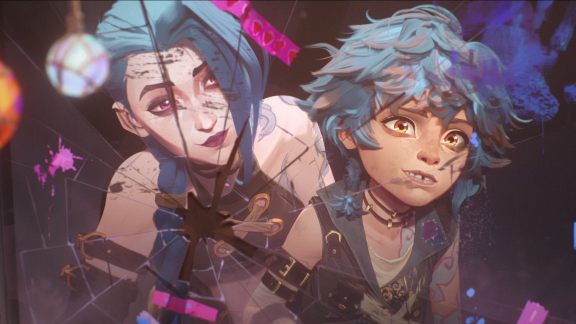 Jinx and Isha in Arcane season 2