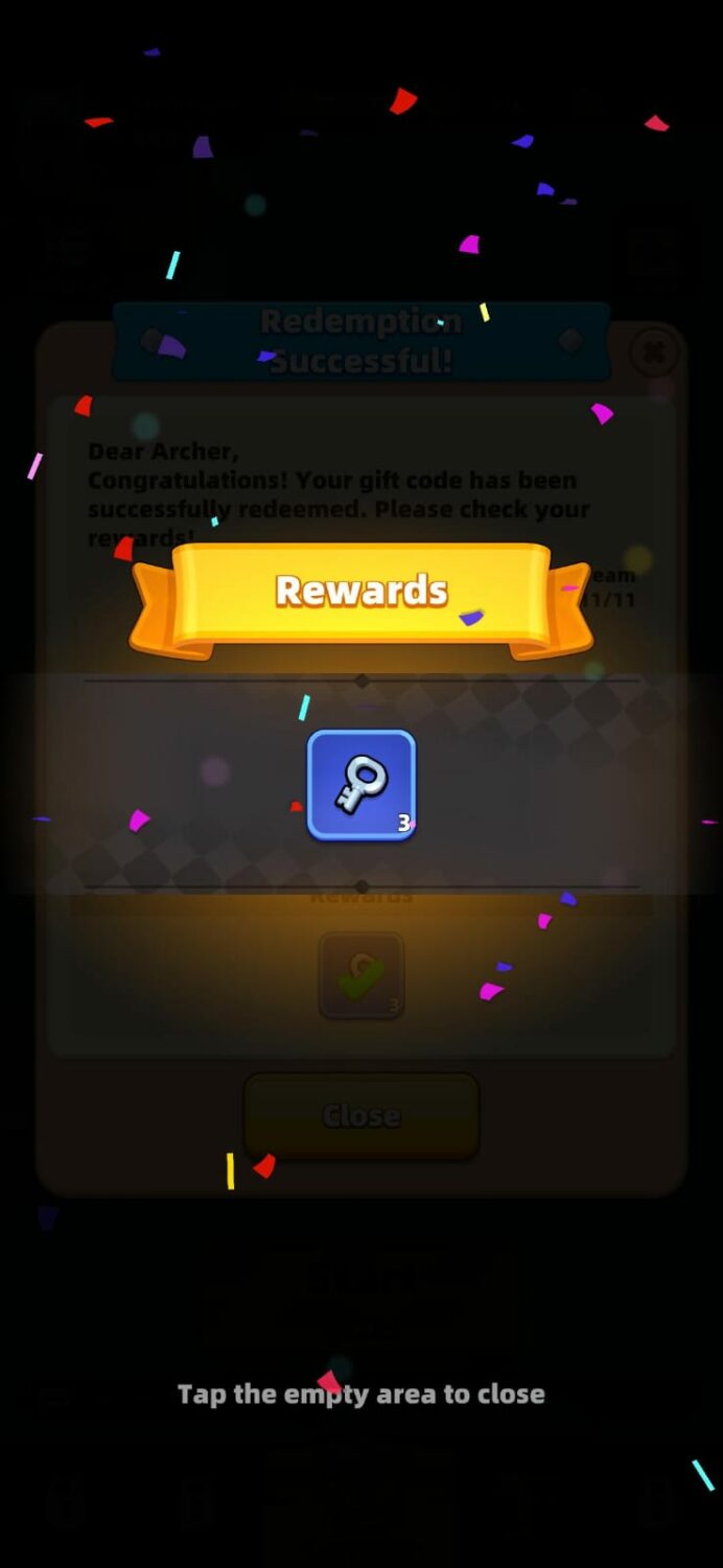 Archero 2 redeem codes and rewards