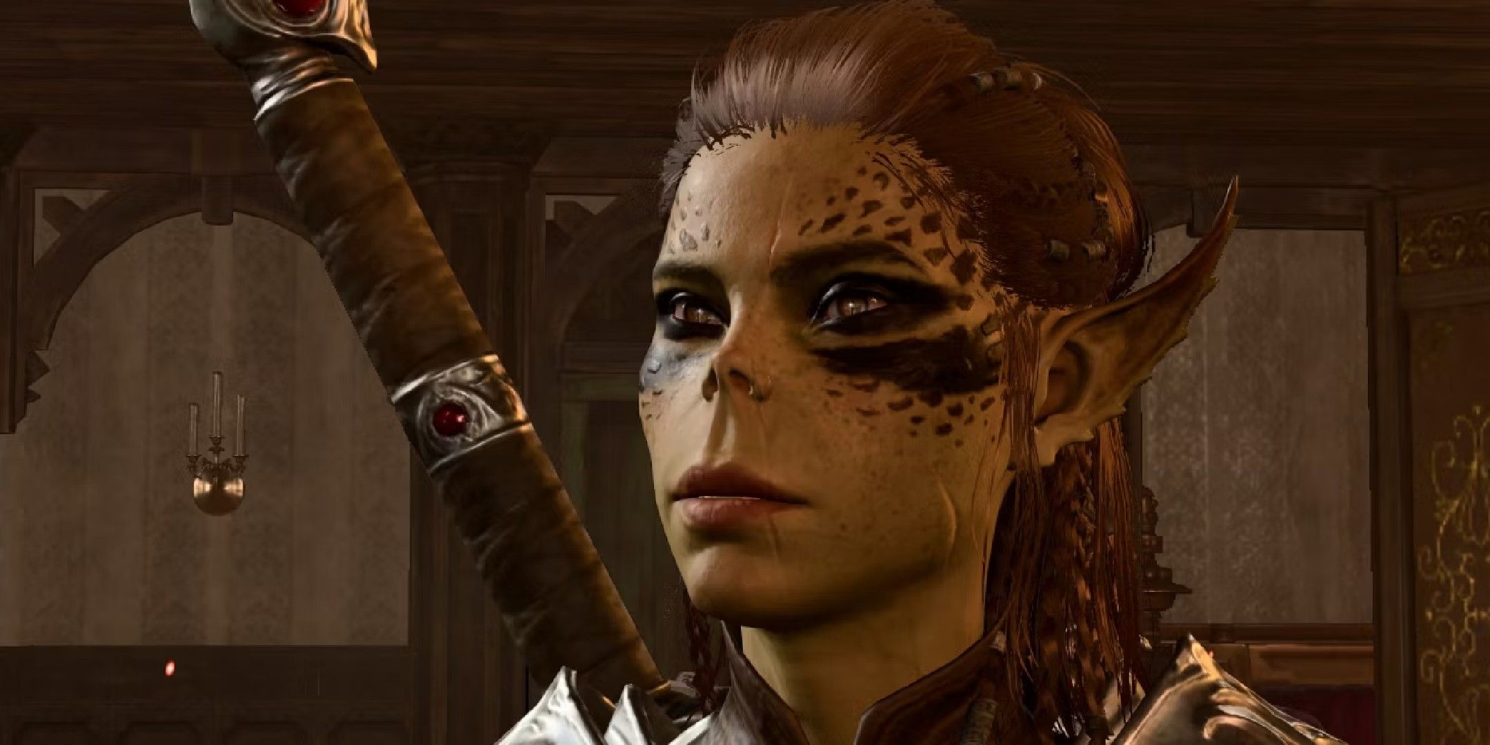 Baldur's Gate 3 image showing Laezel.