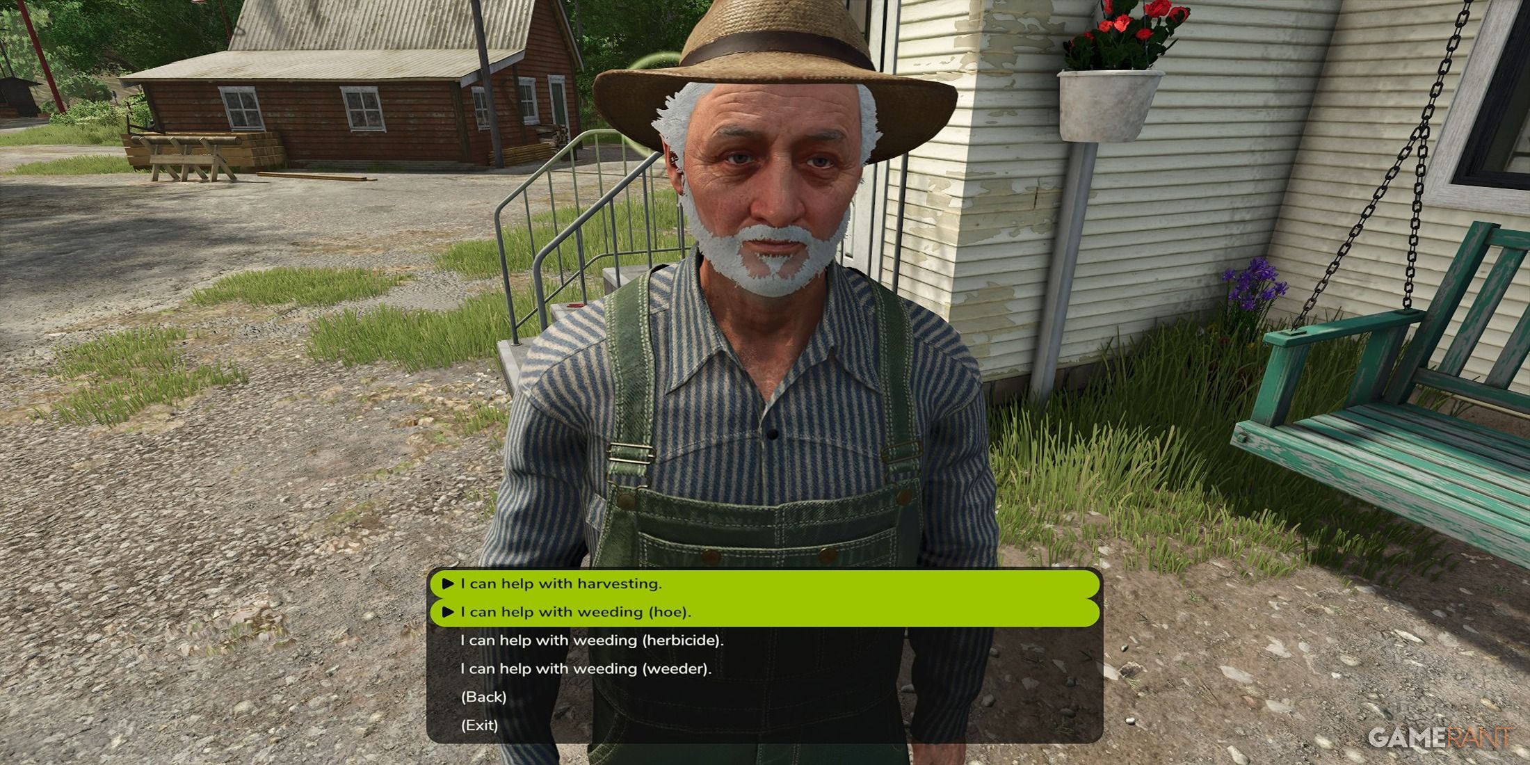 Grandpa Walter In Farming Simulator 25