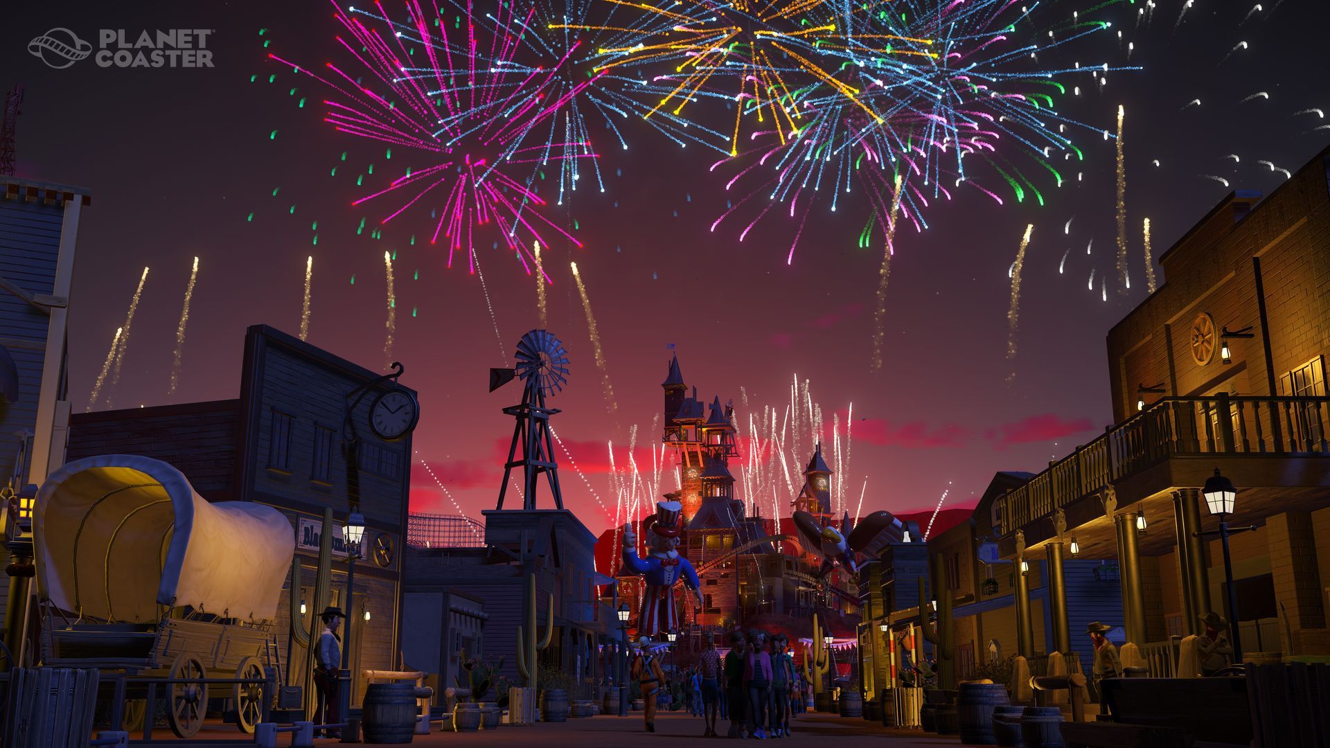 planet coaster fireworks