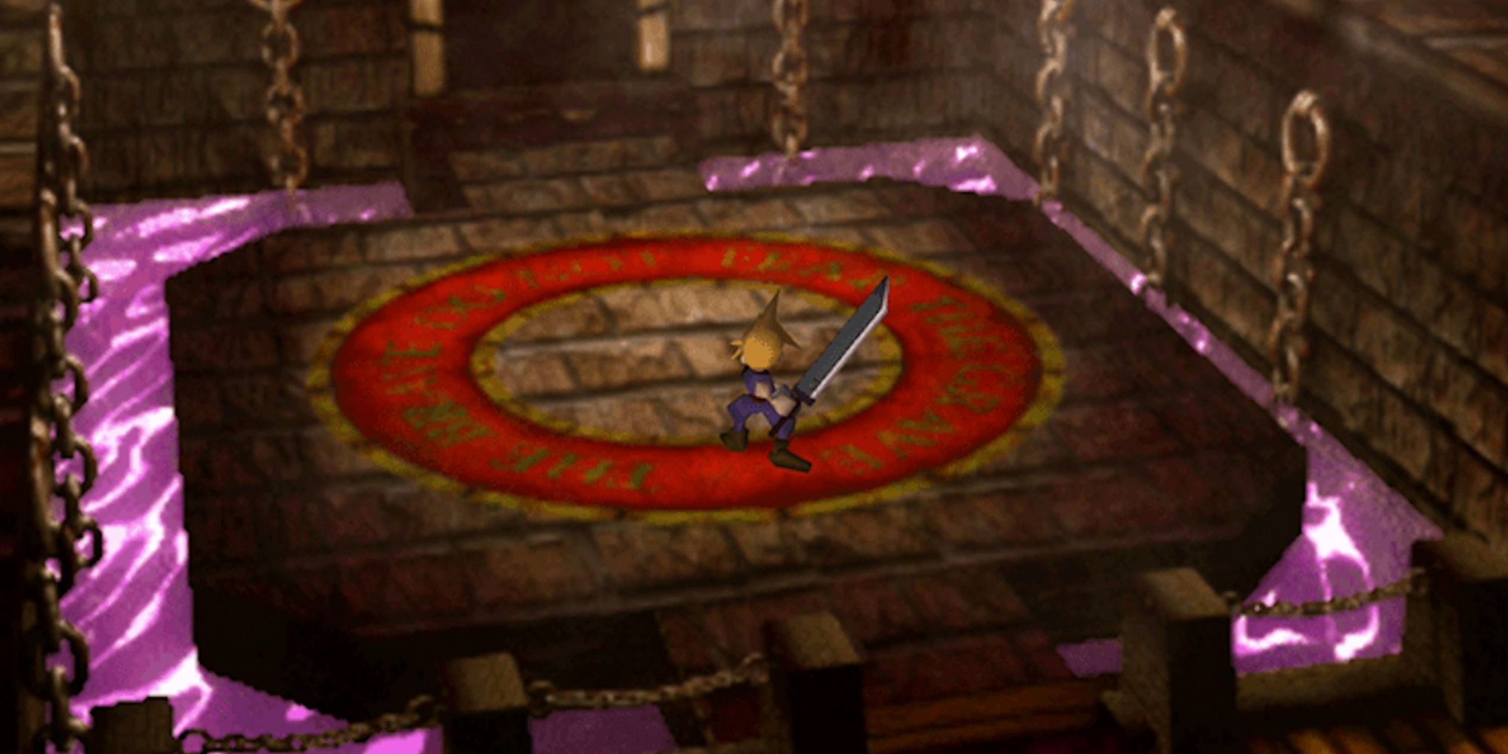 The Battle Square of the Gold Saucer in Final Fantasy 7