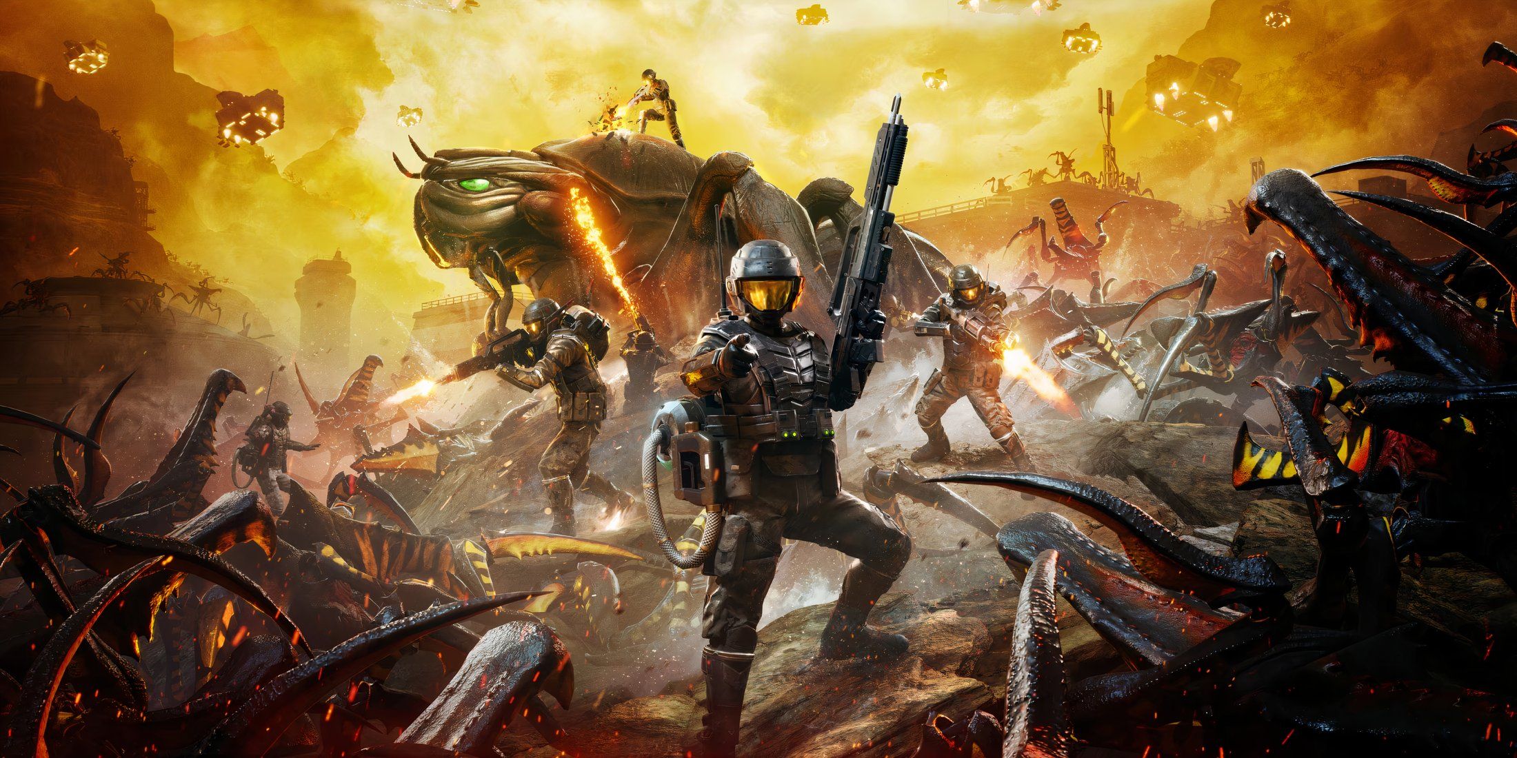 Starship Troopers: Extermination road map shows plans through first half of 2025