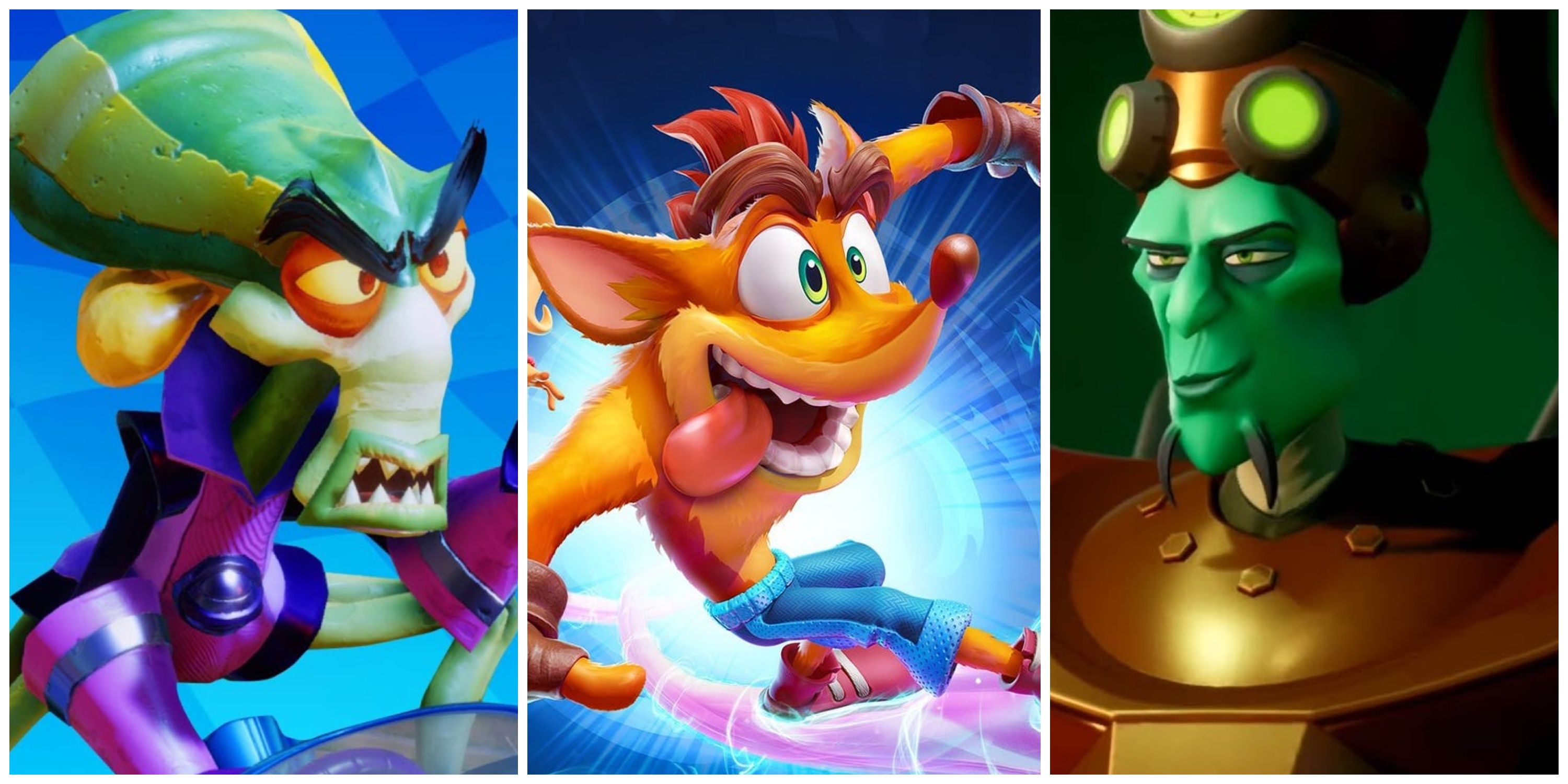 nitros oxide, n. tropy, crash bandicoot