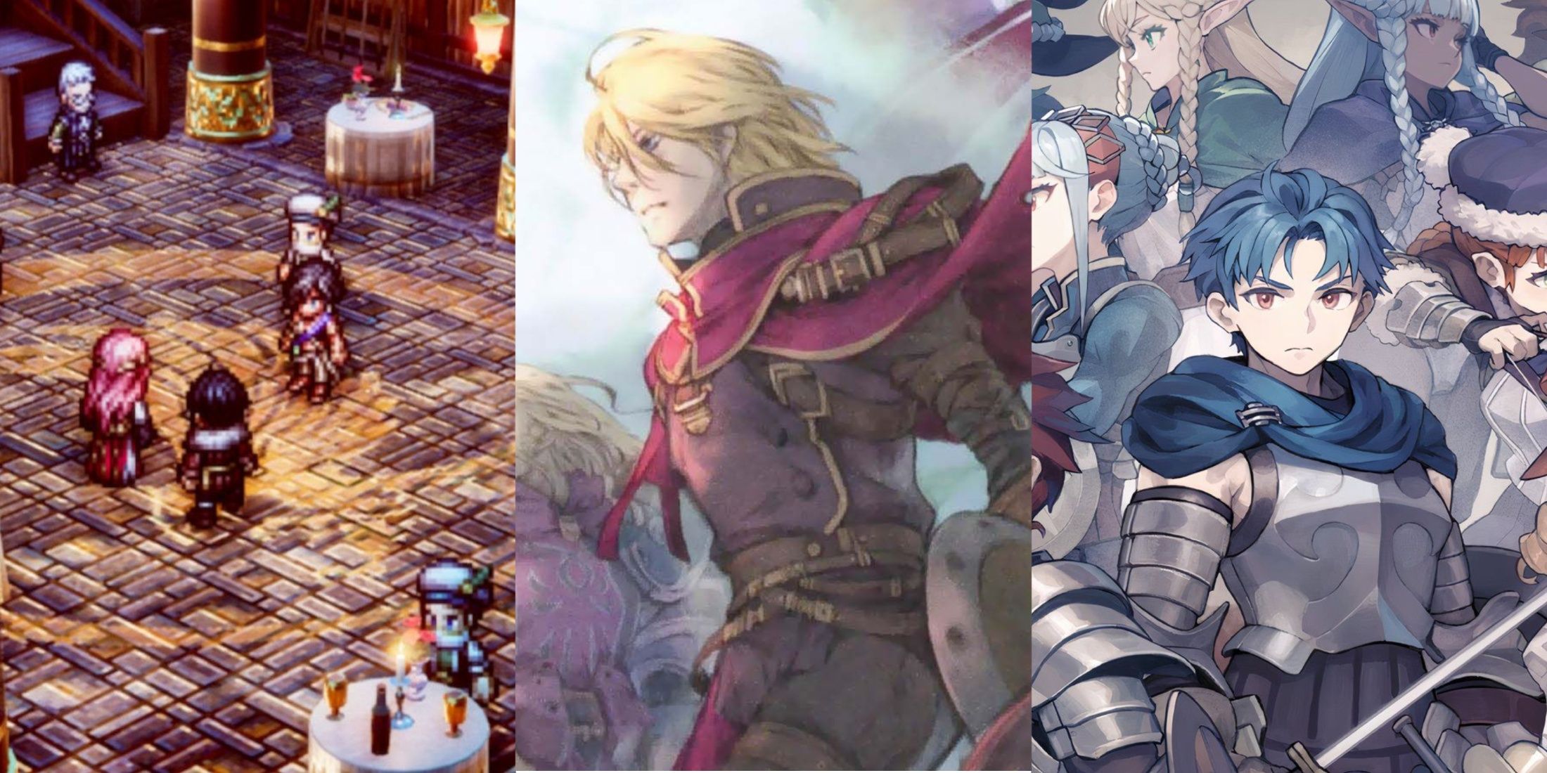 Triangle Strategy, Radiant Historia, Unicorn Overlord