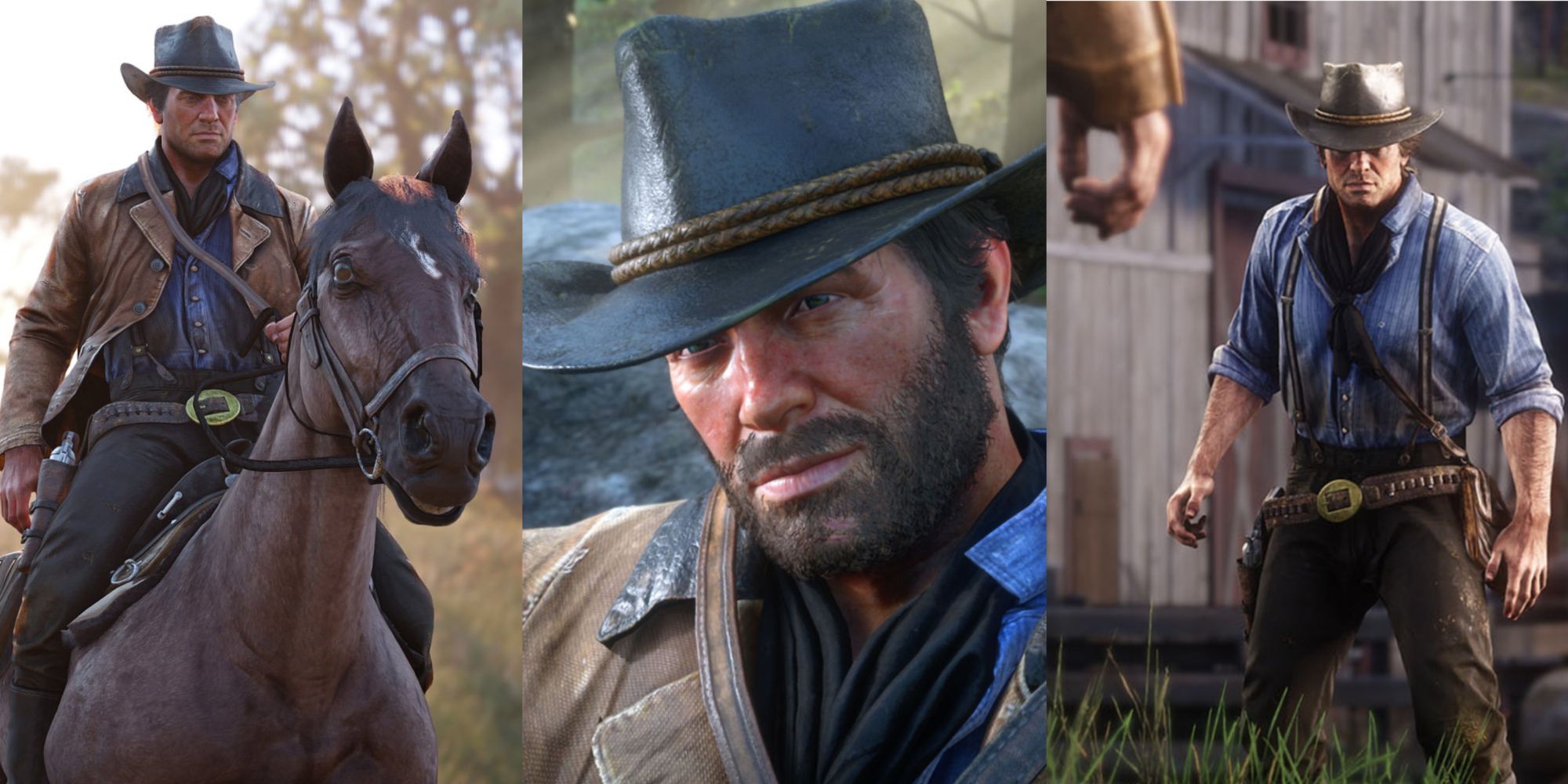 Red Dead Redemption 2 Arthur Morgan, duel, horse