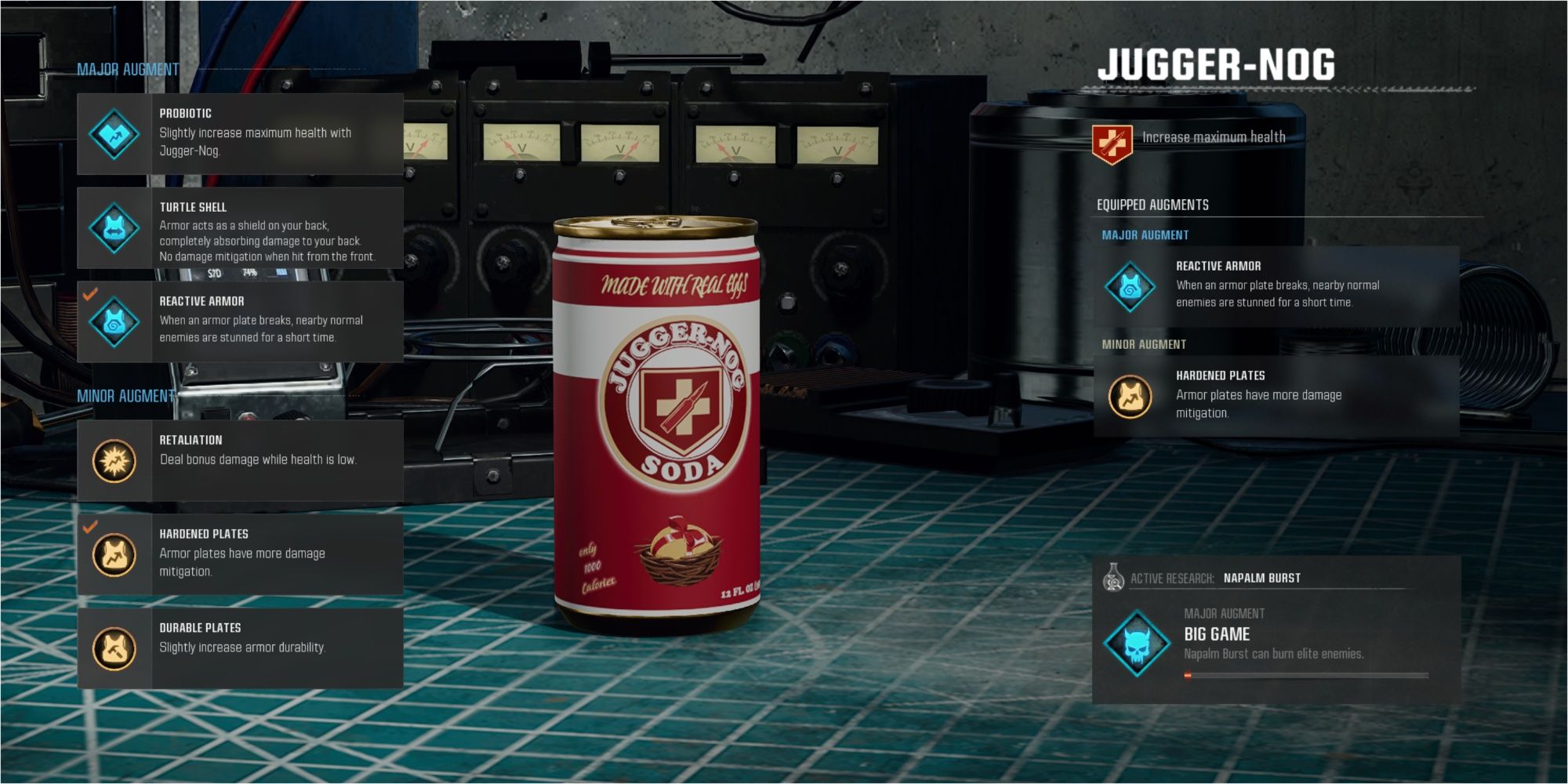 Juggernog with Reactive Armor