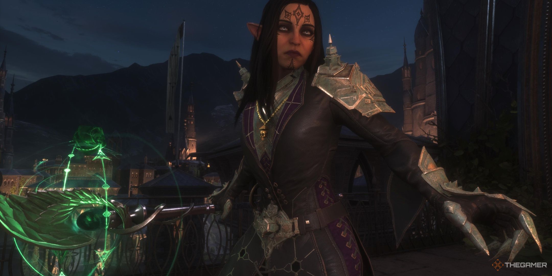 Rook as a Death Caller Mage in Dragon Age: The Veilguard.