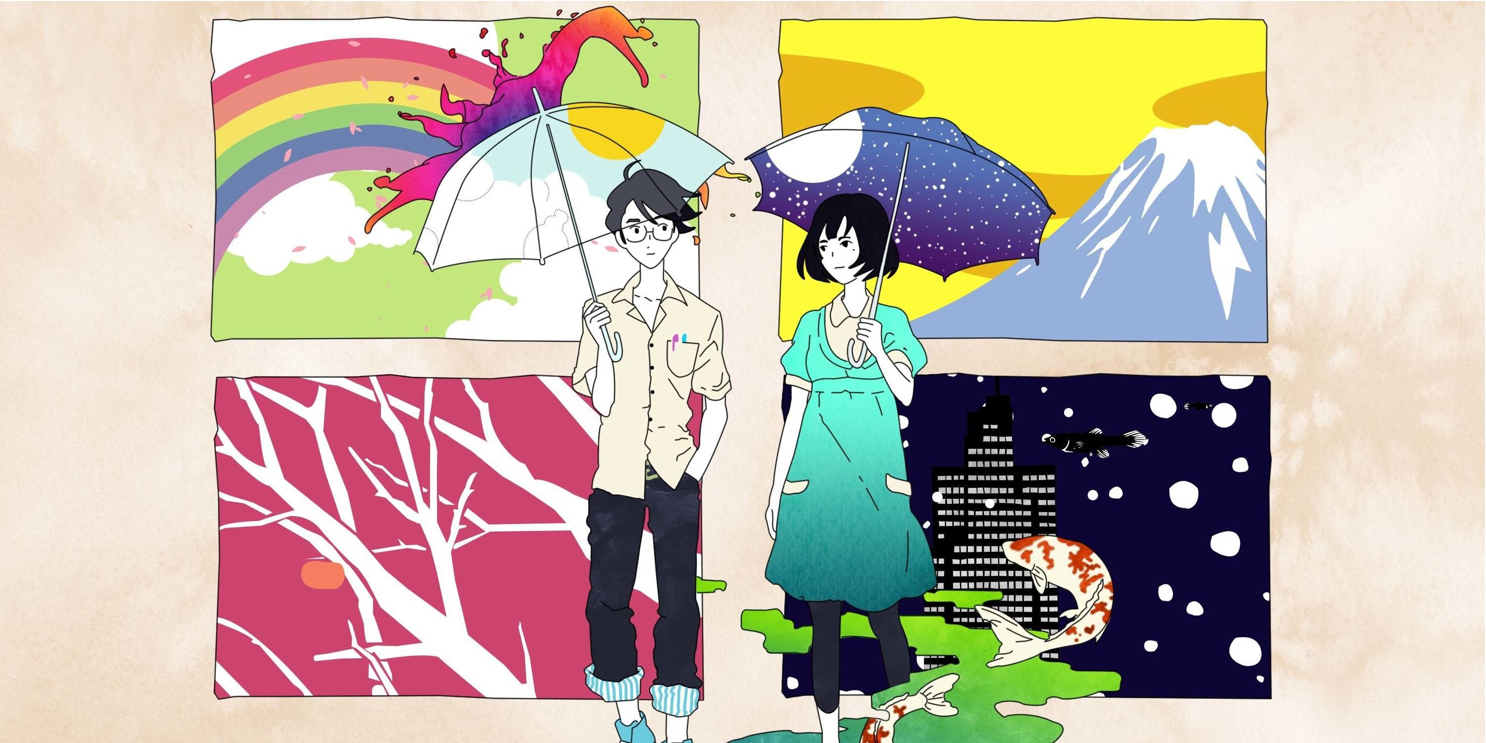 The Tatami Galaxy character art