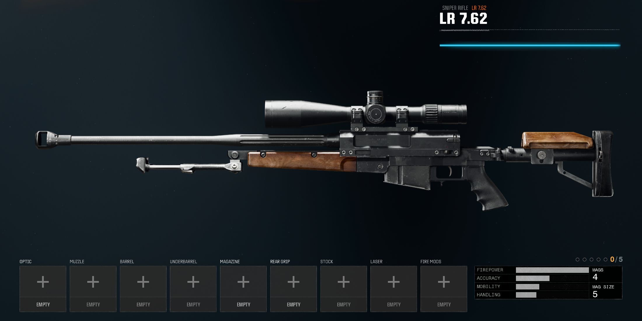 Screenshot showcasing the LR 7.62 in Black Ops 6 Multiplayer 