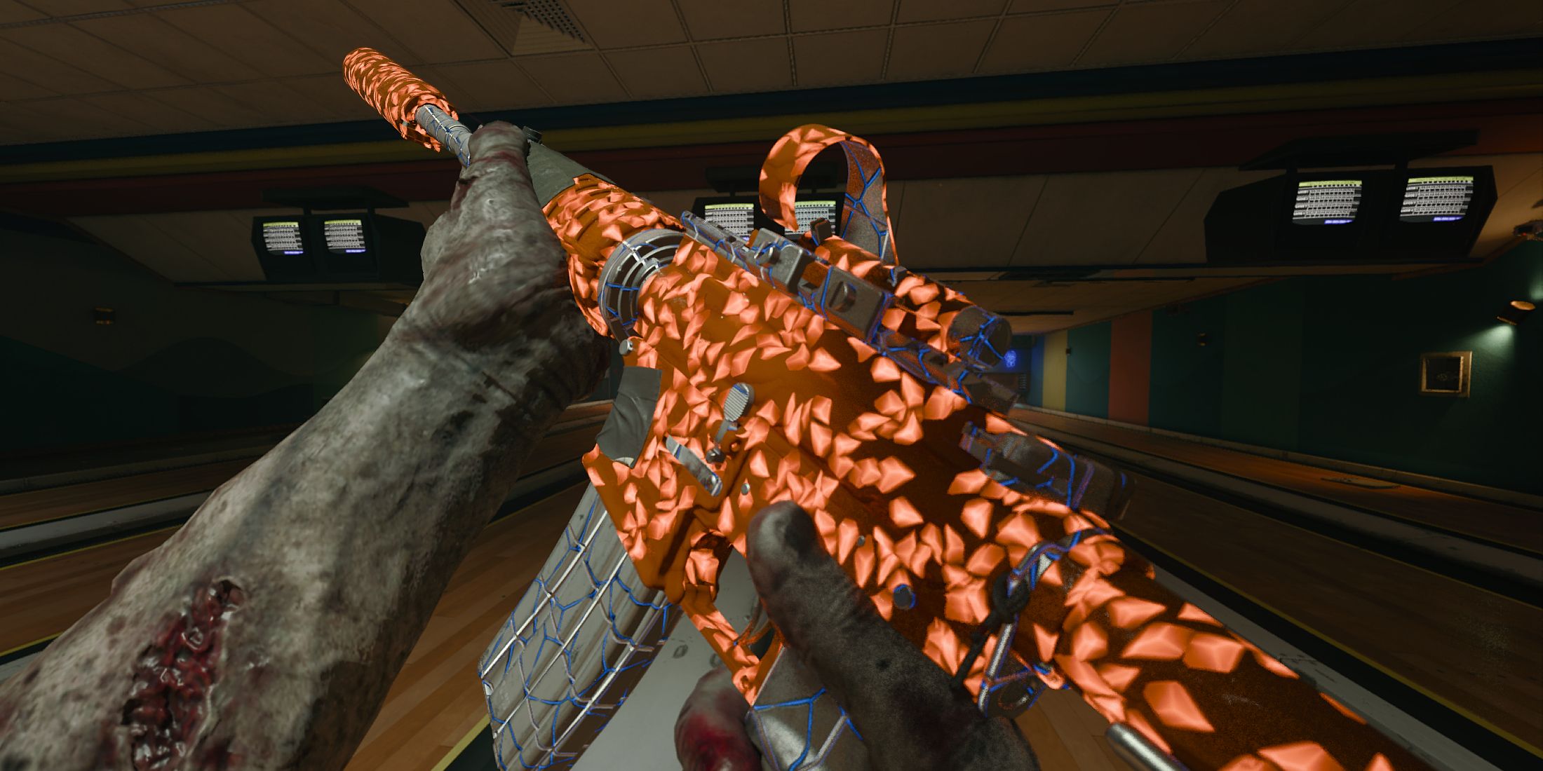 Screenshot showcasing the XM4 in Black Ops 6 Zombies 