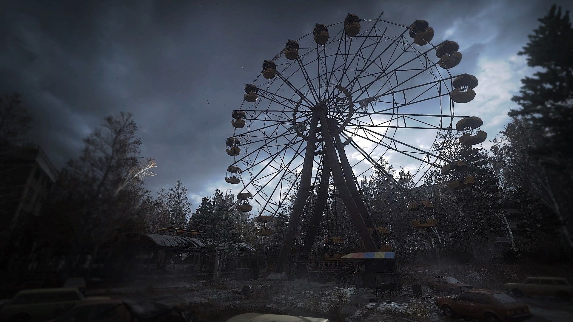 Chernobyl ferris wheel in Call of Duty: Modern Warfare