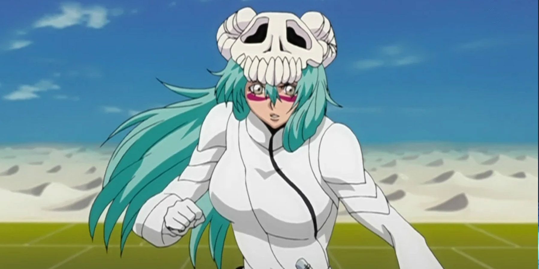 Nelliel Tu Odelschwanck as the Third Espada in Las Noches in a Bleach flashback