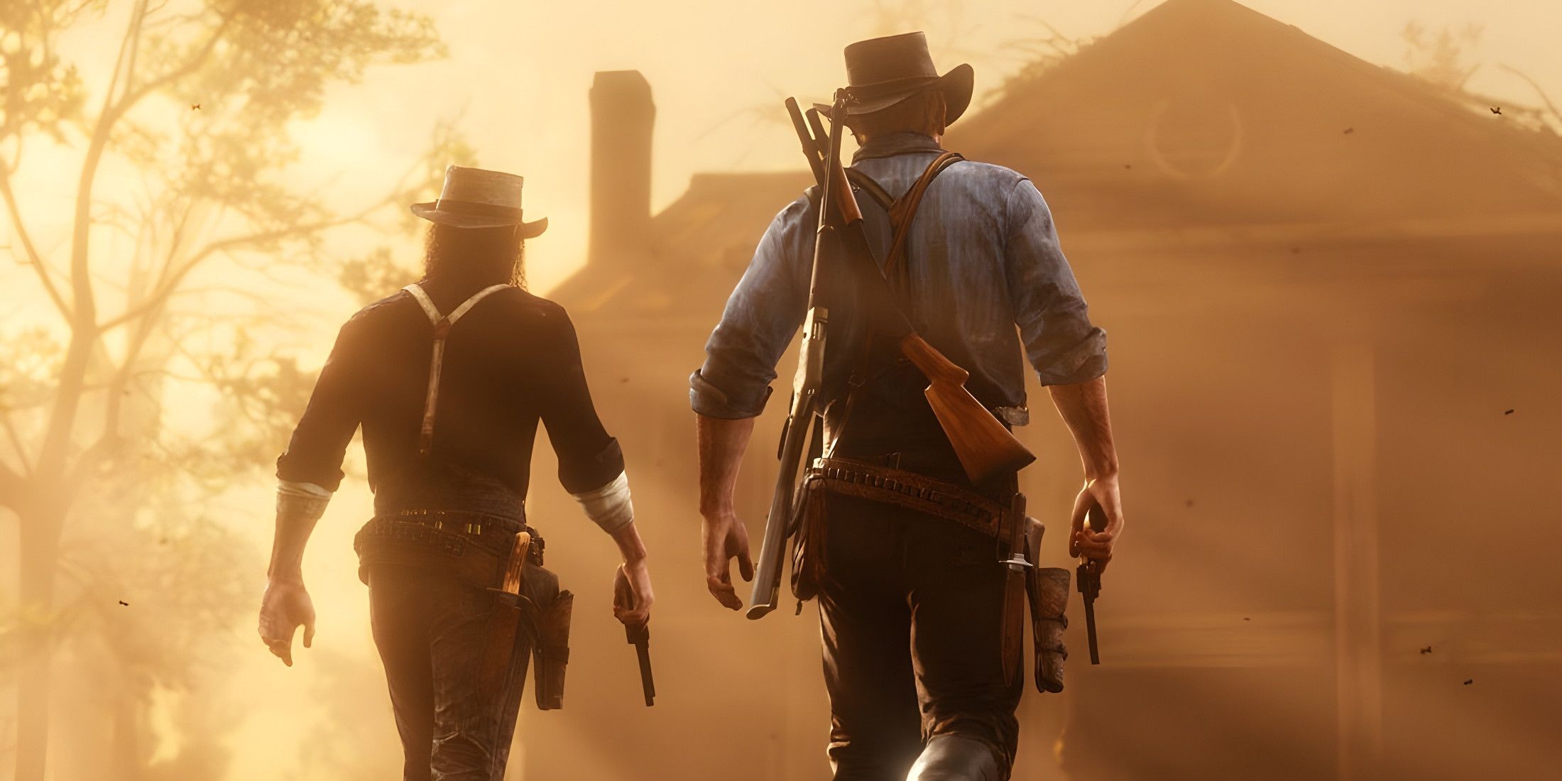 Red Dead Redemption 2 John and Arthur