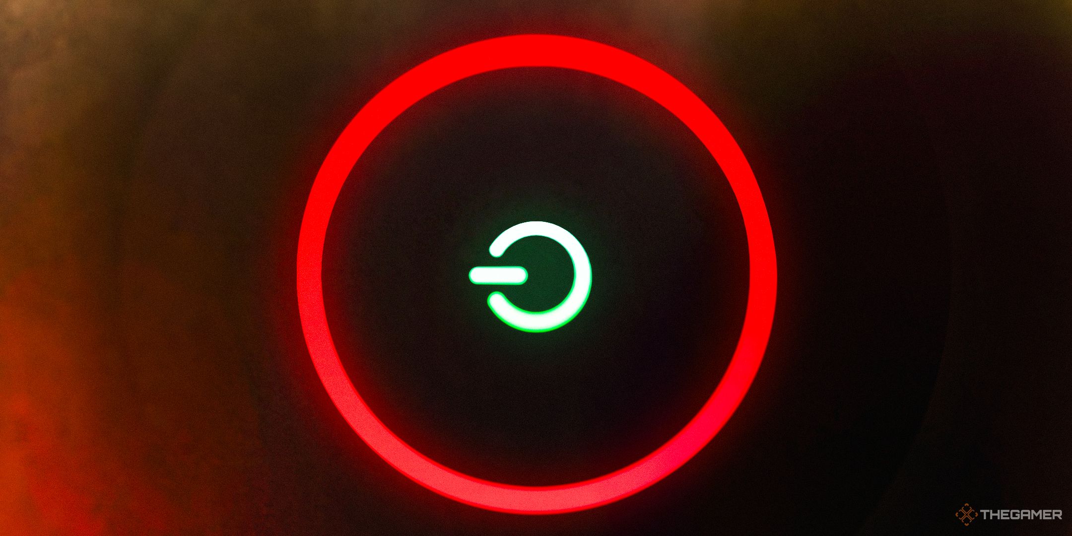 NEWS Xbox red ring of death over a grungy black background.