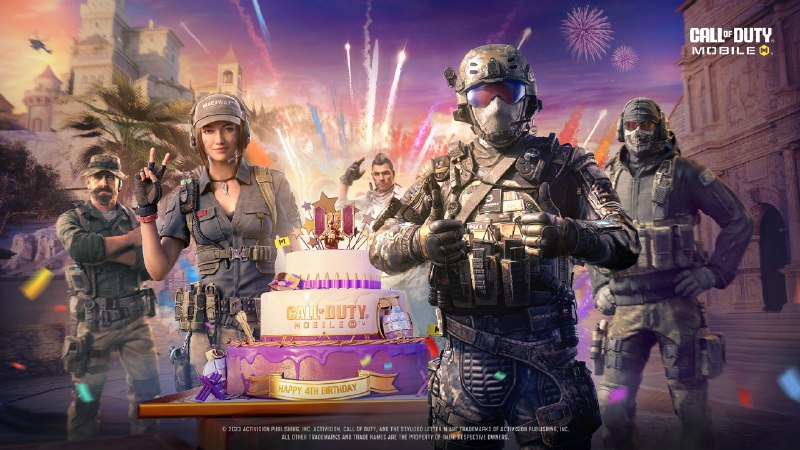 Call of Duty: Mobile (Twitter) Celebrating 4...