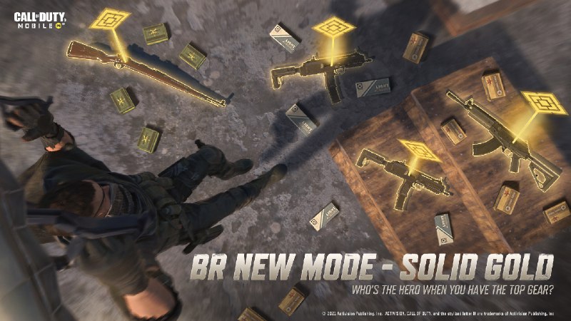 Call of Duty: Mobile (Twitter) Gold... gold...