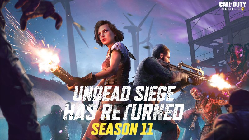 Call of Duty: Mobile (Twitter) Undead Siege is...