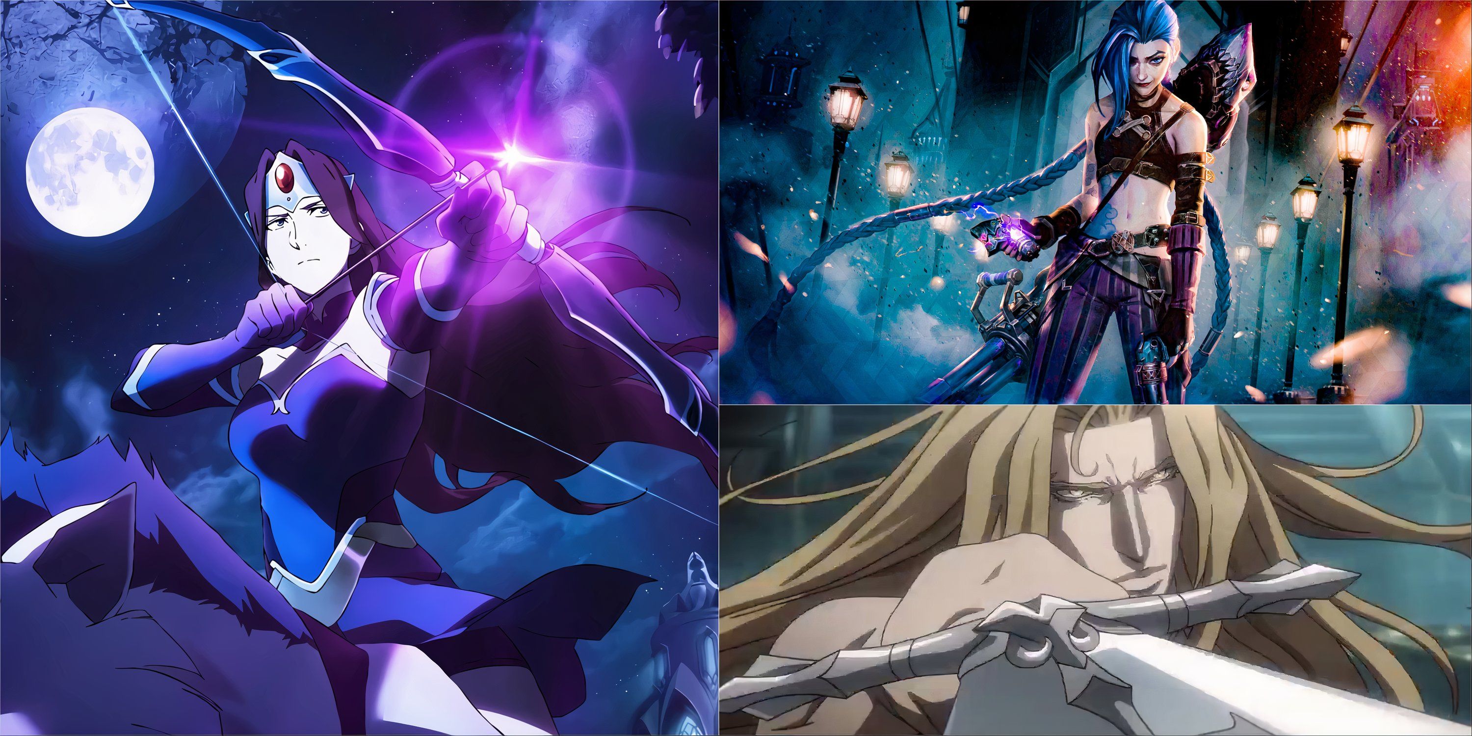 title image dark fantasy animated shows that are not anime