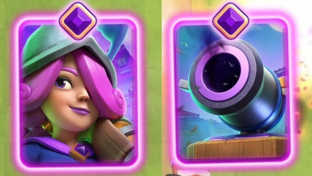 Musketeer and Cannon Evolution Clash Royale