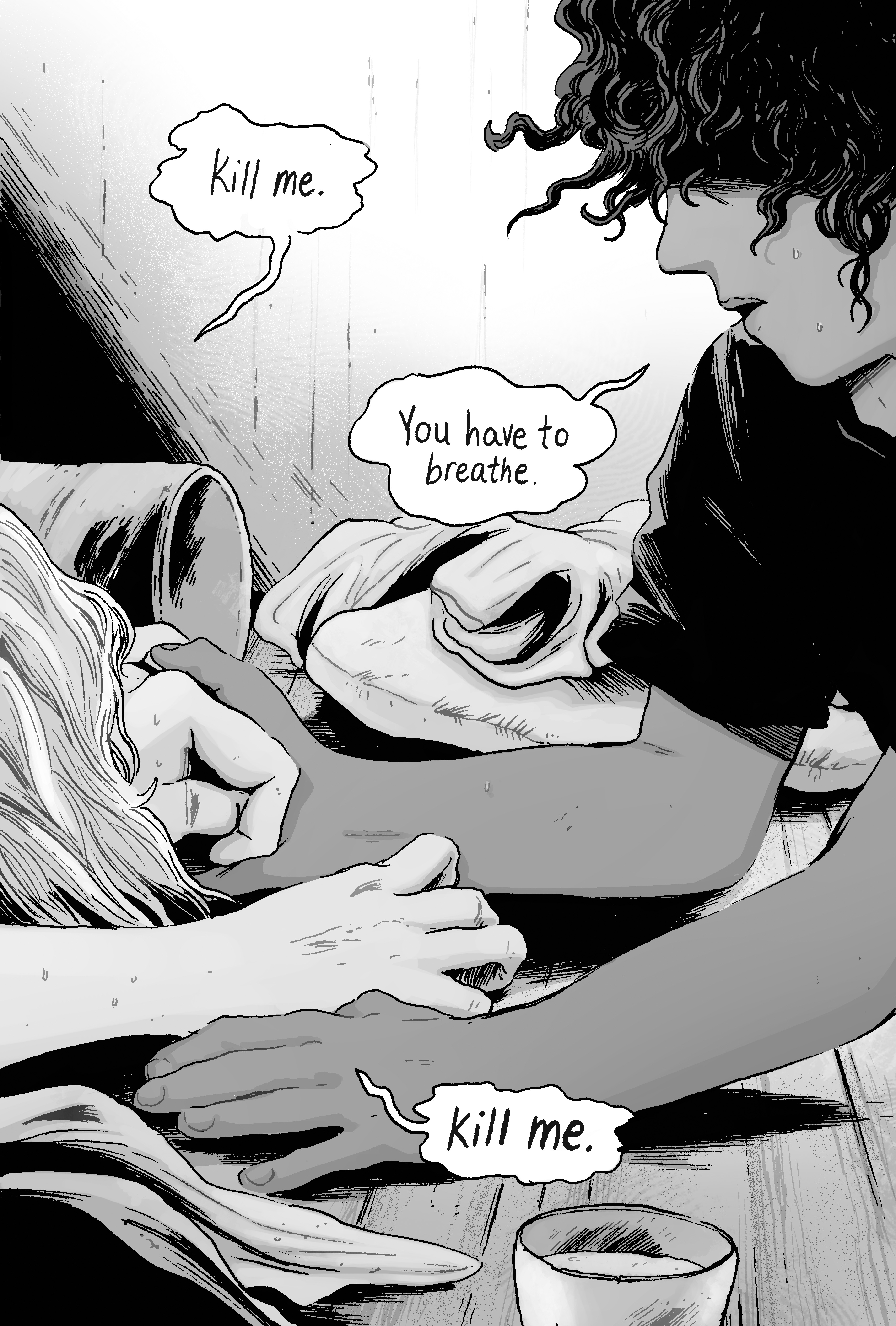 Interior art from Clementine Book Three.