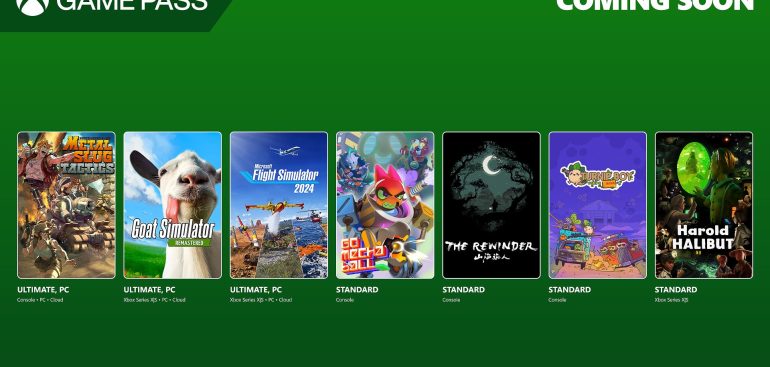 Coming to Game Pass: Microsoft Flight Simulator 2024, Goat Simulator Remastered, and More