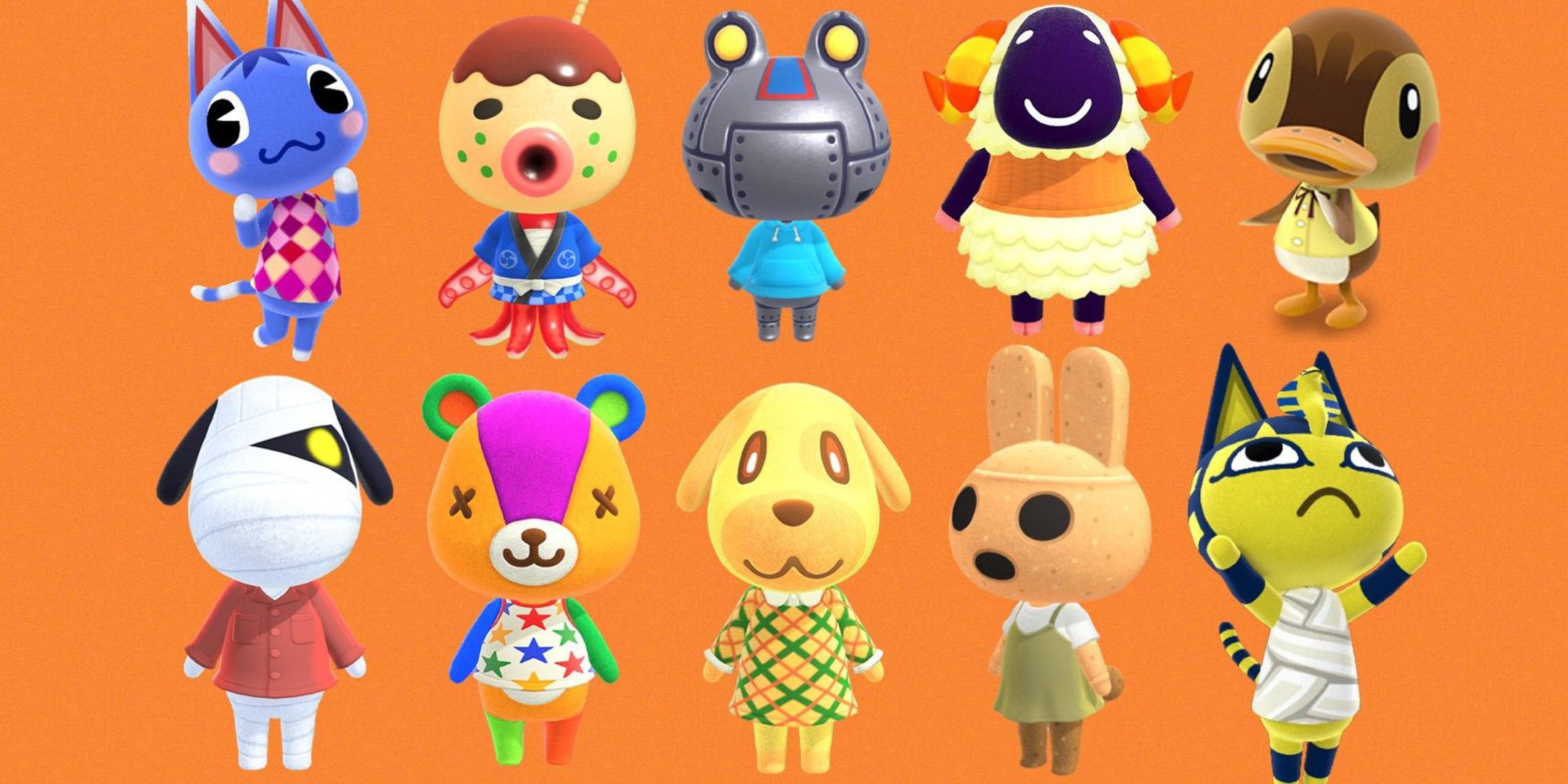 animal-crossing-villagers-orange-background