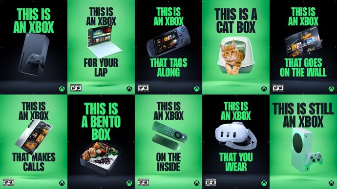 Microsoft's contentious "This is an Xbox" marketing.